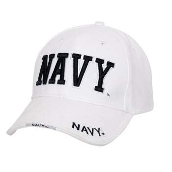 Rothco Custom Made Deluxe Navy Low Profile Cap | Military Hat | Navy Cap | Adults Military Cap