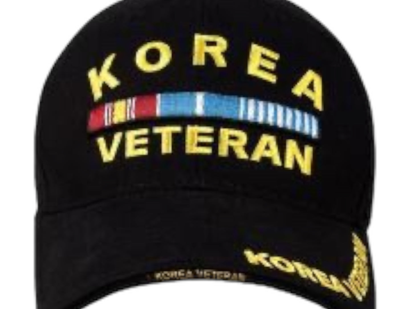 Rothco Custom Made Korea Veteran Embroidered Deluxe Korea Veteran Low Profile Insignia Cap Military Veteran Hat