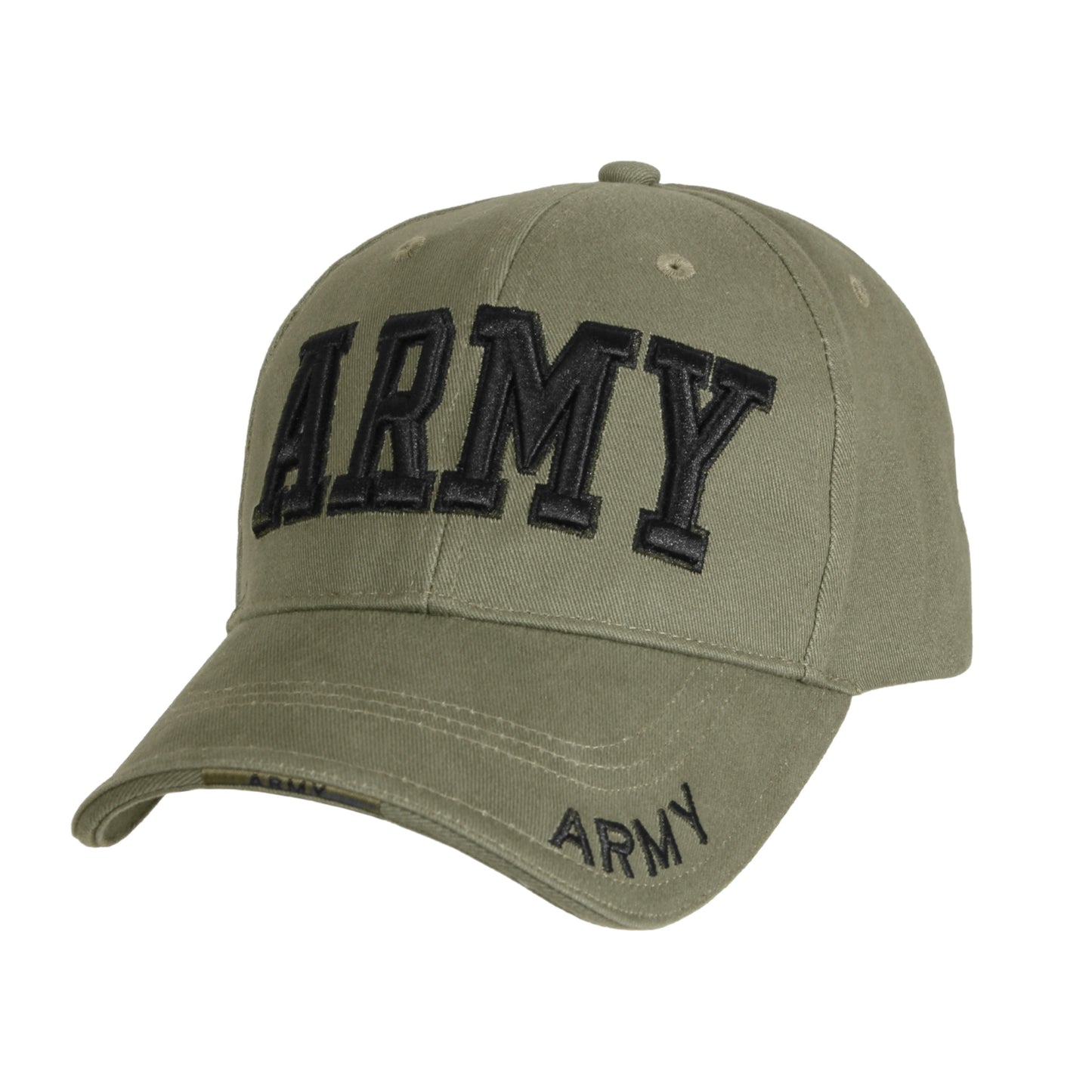 Rothco Deluxe Army Embroidered Low Profile Insignia Cap Military Army Hat